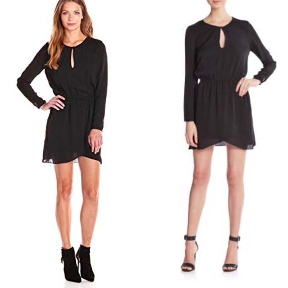 Rebecca Minkoff Cyphers Silk Keyhole Mini Dress - Picture 9 of 9